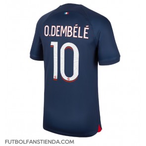 Paris Saint-Germain Ousmane Dembele #10 Primera Equipación 2023-24 Manga Corta